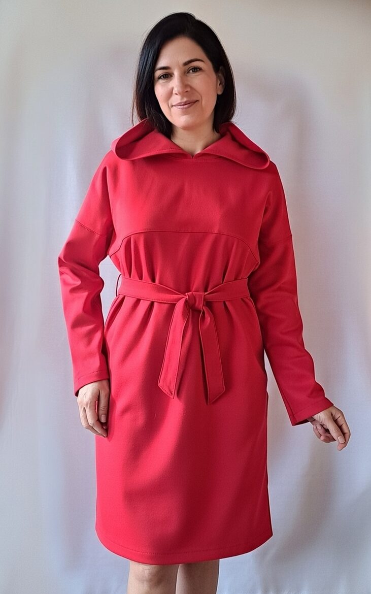 Sarkana kleita-tunika